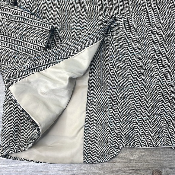 Vintage Foreman & Clark Men’s Tweed Brown Sport Coat, Suit Jacket, size 42R - Picture 8 of 10